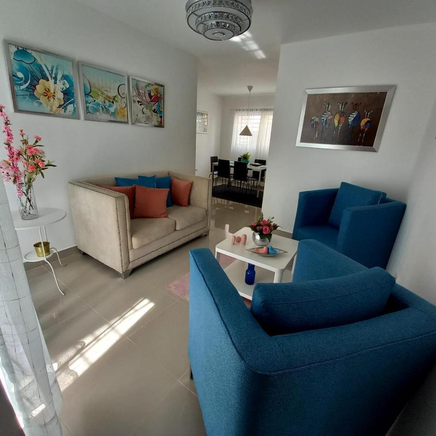 Confortable Apartamento De 3 Tres Habitaciones, Con Hermosa Vista De Area Verde, Ademas De Piscinas Y Juegos Infantiles En Area Recreativa Santiago De Los Caballeros Exterior photo